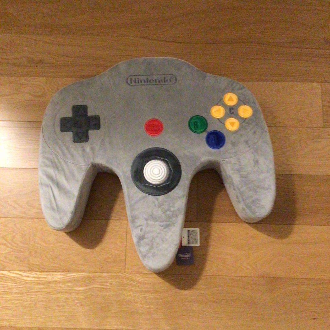 ニンテンドーミュージアム限定クッションコントローラ64新品未使用希少品京都希少品 ニンテンドーミュージアム限定クッションコントローラ64新品未使用希少
