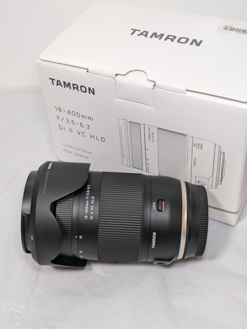 タムロン18-400mm Canon EFマウント 18-400mm F/3.5-6.3 Di II VC HLD (Model B028) | Lenses | TAMRON