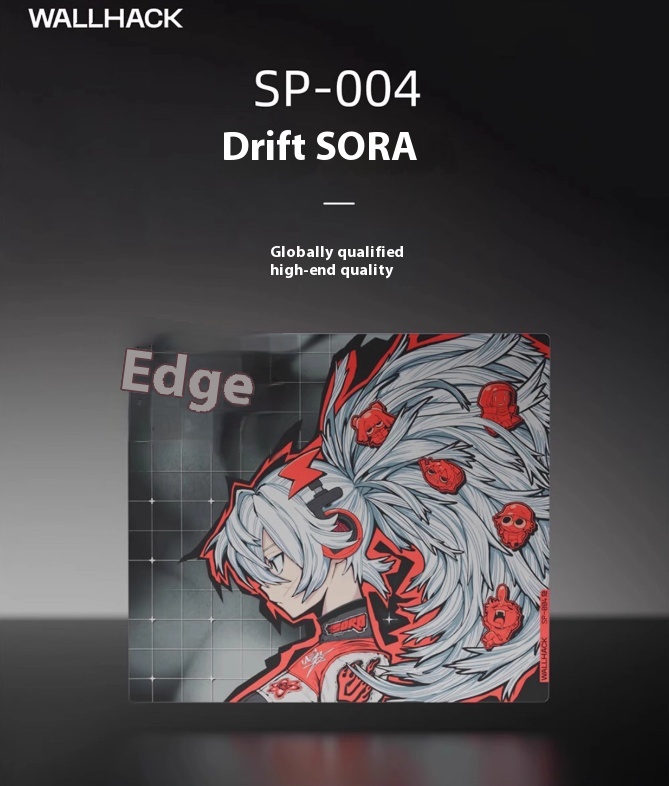 レプリカ WALLHACK SP-004 ドリフトソラガラスマウスパッドスムーズ