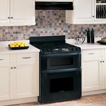 Sharp KB3300JK 30 Inch Freestanding Electric Range with Microwave