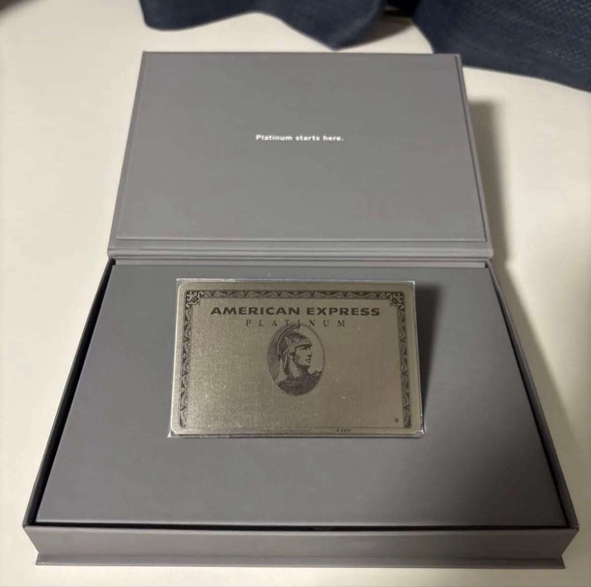 アメックス ビジネスゴールド(メタル製) プロモーション 印字不可