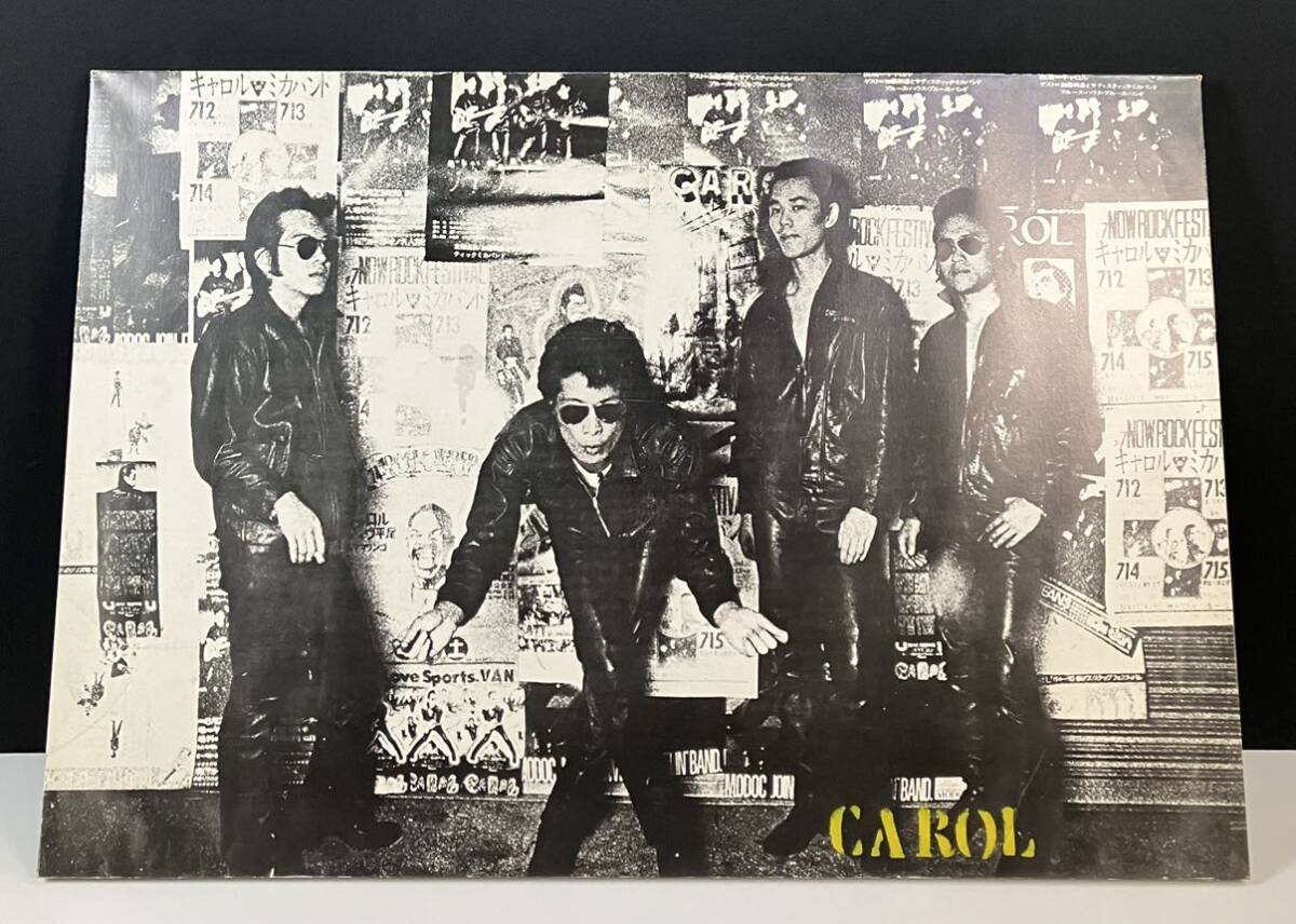 Yahoo!オークション - 【キャロル】ポスターパネル CAROL 矢沢永吉 YAZ