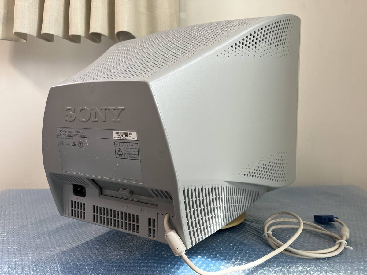 Yahoo!オークション - 動作品 Sony「CPD-G420」オペレーションタイム 2