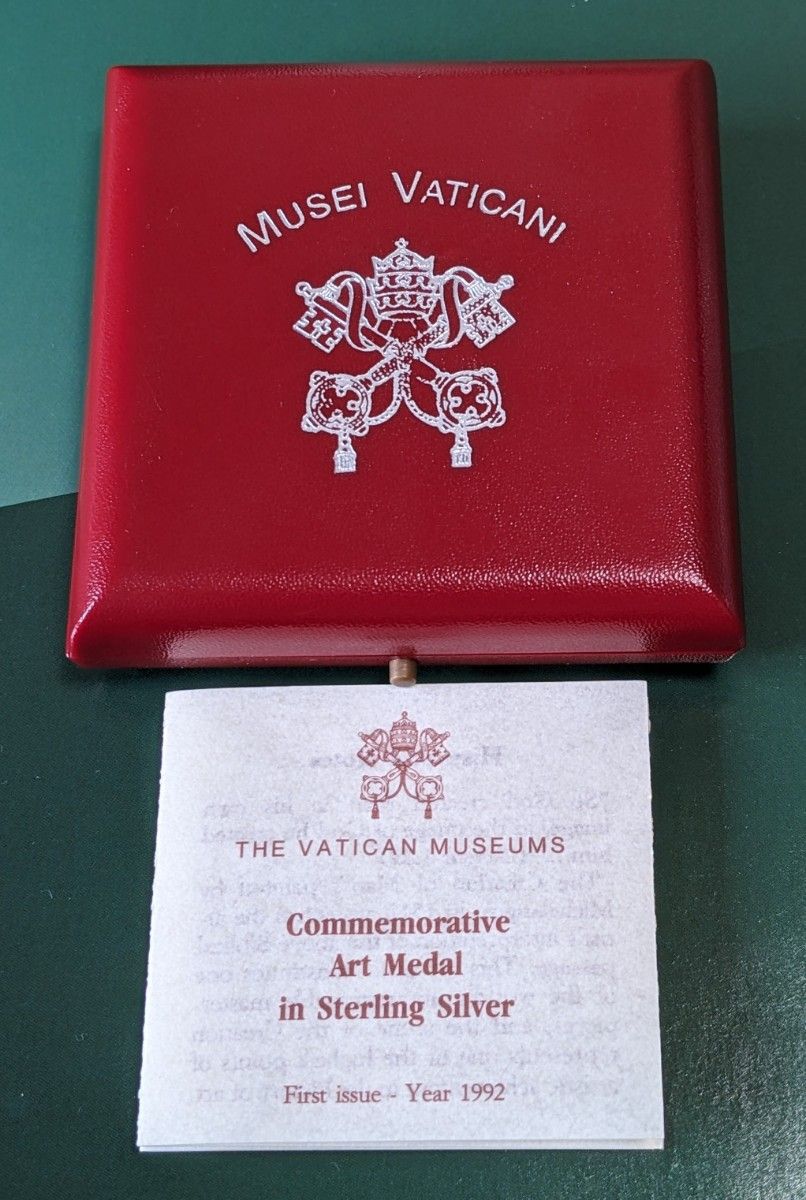 銀メダル】バチカン美術館 記念メダル ミケランジェロ｜Yahoo!フリマ
