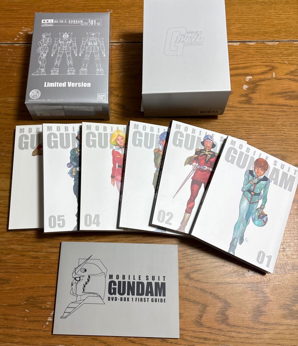 機動戦士ガンダム DVD-BOX 1 Limited Version 初回限定生産 1/200 RX78