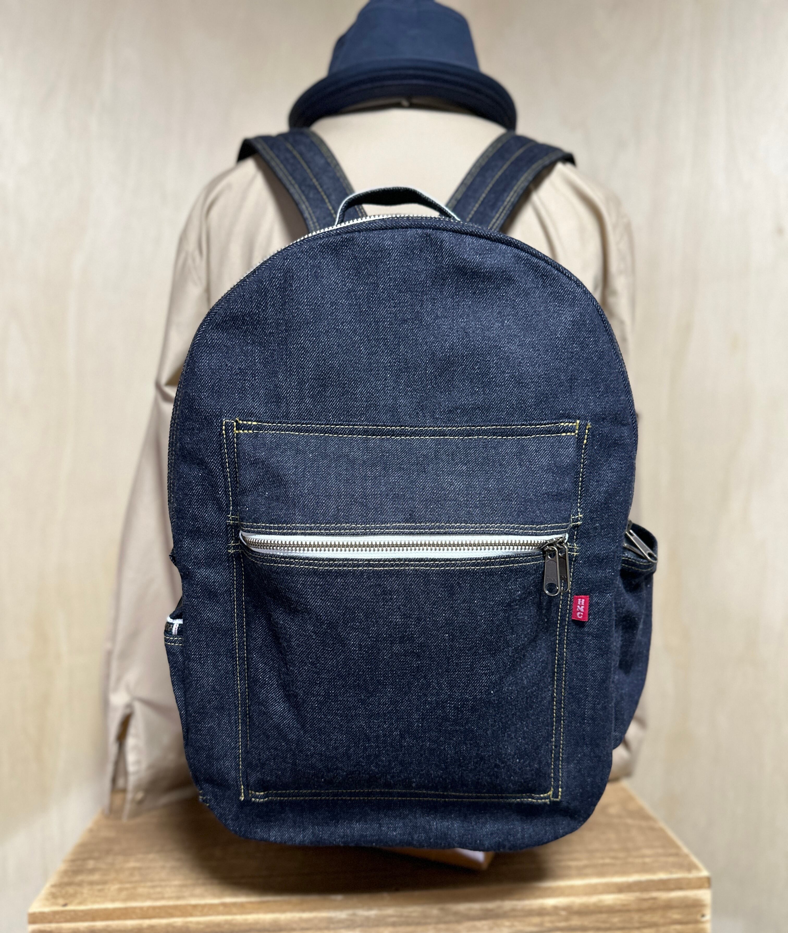 バックパック Lサイズ 岡山デニム 倉敷帆布 | HMclothing デニムバッグ