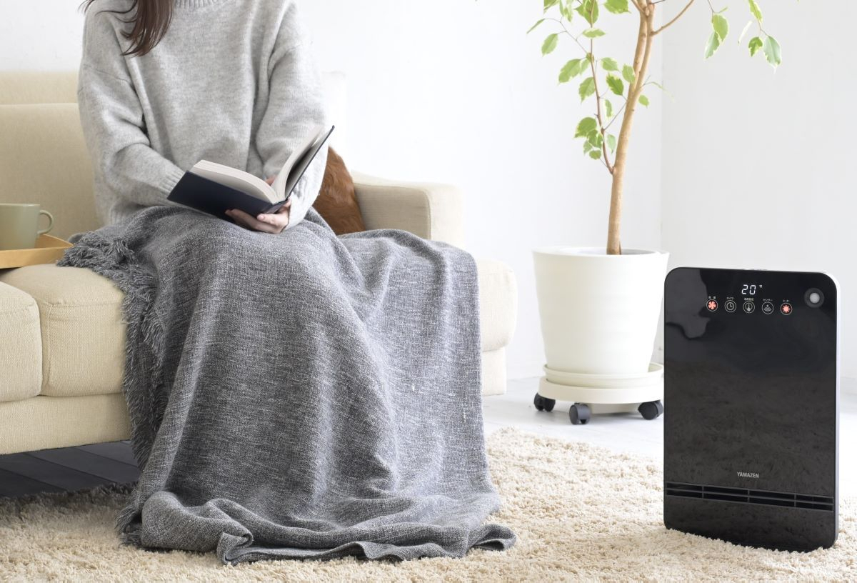 商品情報_大風量セラミックファンヒーター（人感・温度センサー付