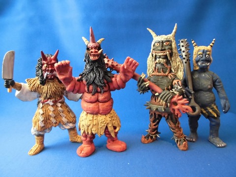 HG原色ウルトラ怪獣大百科 その3 鬼スペシャル | おもちゃで作る