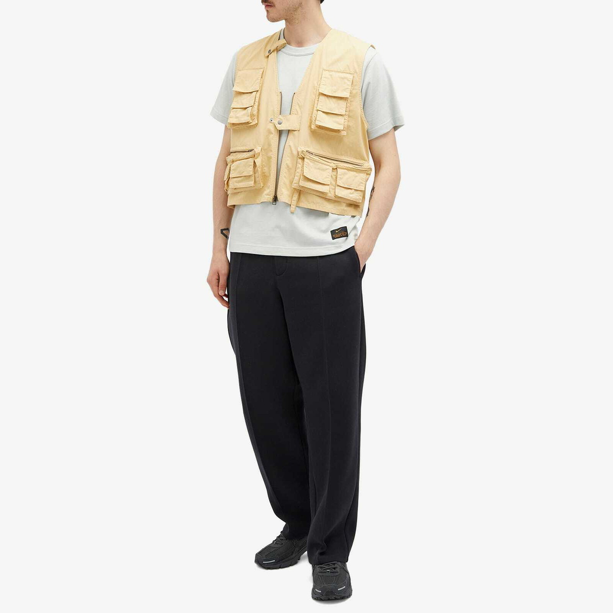Nike Men's Life Utility Vest in Sesame Nike