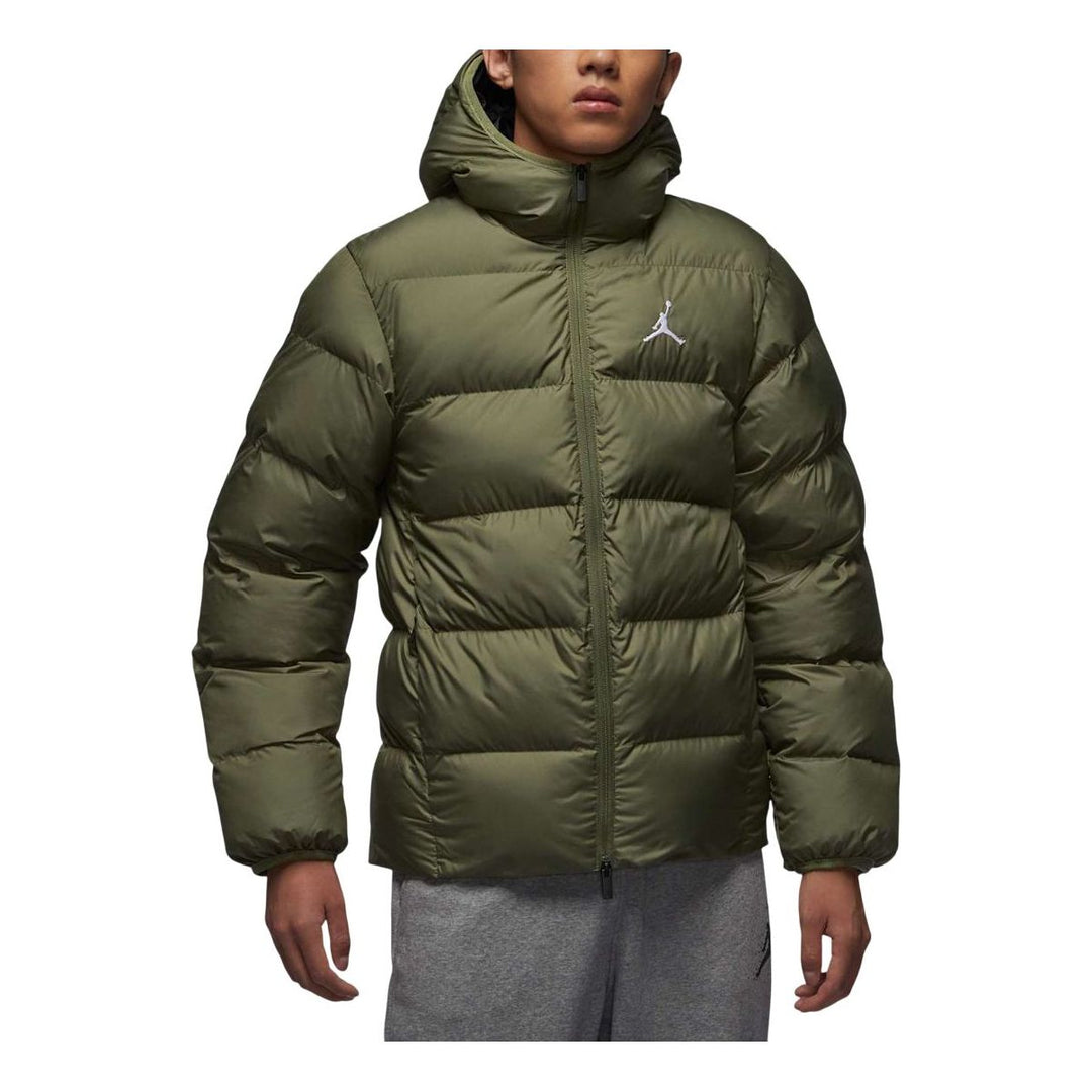 Air Jordan Brooklyn Puffer Jacket Asia Sizing 'Medium Olive