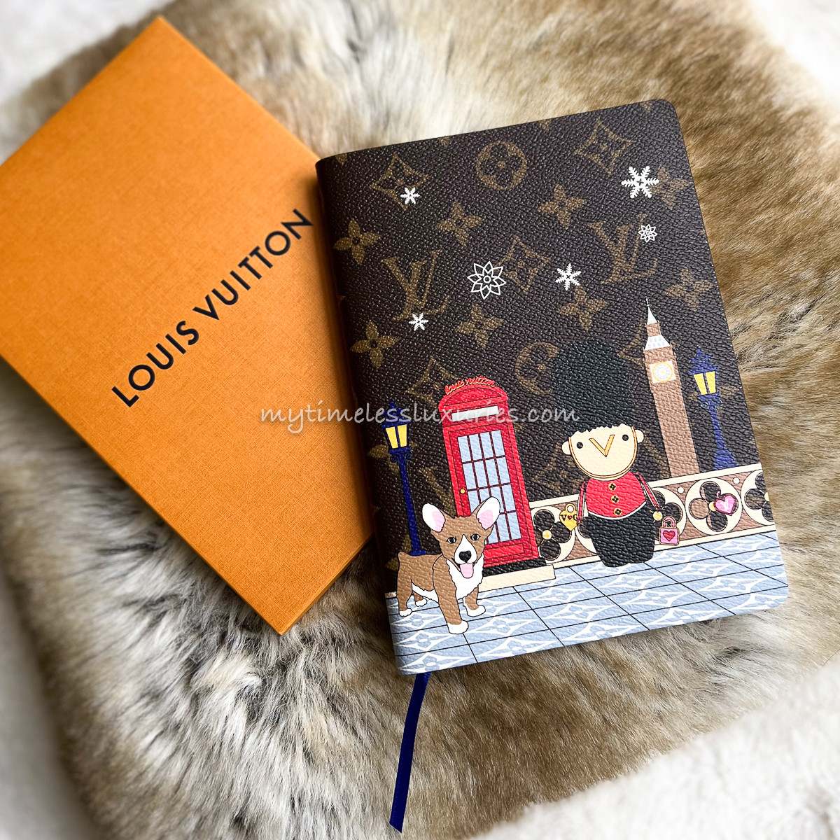 LOUIS VUITTON London Xmas Clemence Notebook *New - Timeless Luxuries