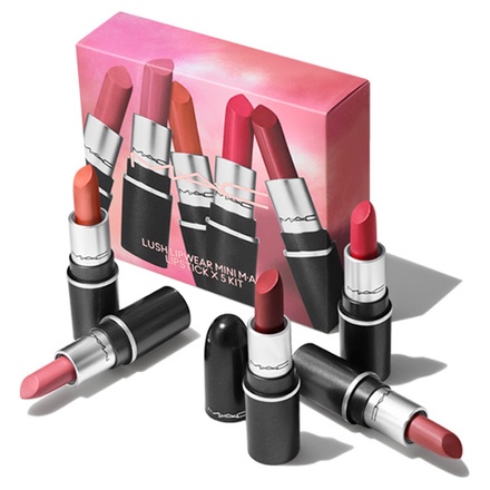 M・A・C / ラッシュ リップウェア ミニ M・A・C リップスティック ×5